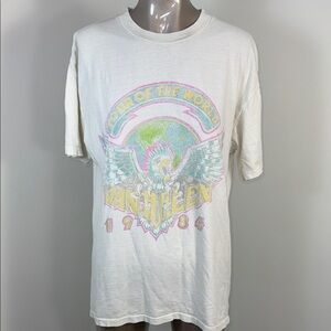 Van Halen Tour of the World 1984 White T-Shirt